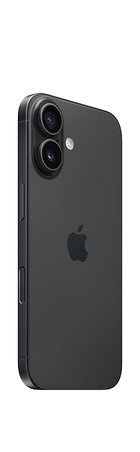 Apple iPhone 16 - Black  (Product view 3)